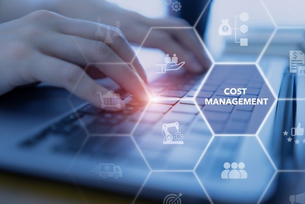 Cost management concept. Cost structure allocation plan, budgeting, control, report. Optimization management, investment. Spending and cost reduction, maximizing value. Cost analysis and improvement.